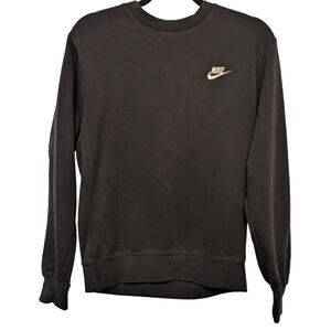 Nike Men's Club Fleece‎ Crew Sweatshirt Black Unisex
